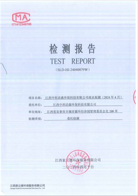 2024年雨水检测报告(0079w)
